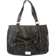 Nine West Bow Tie Large Black Shopper - Borse - $79.00  ~ 67.85€