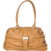 Nine West Colorado Medium Tan Satchel - Torbe s kopčom - $69.00  ~ 59.26€