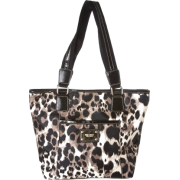 Nine West Daily Shopper Leopard Black Satchel - Borse - $69.00  ~ 59.26€