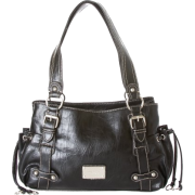 Nine West Emperor Medium Black Satchel - Borse - $69.00  ~ 59.26€