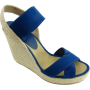 Nine West Women's Jaxson Sling Back Espadrille Blue - Wedges - $54.99 