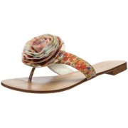 Nine West Women's Romantic Rosette Thong Sandal - Thongs - $29.78 