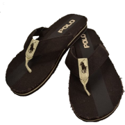 Polo Ralph Lauren Men's Washed Canvas Sandals Brown - Japanke - $30.00  ~ 25.77€