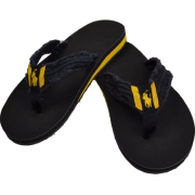 Polo Ralph Lauren Mens Zach Flip Flop Sandals Navy - Thongs - $30.00 