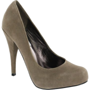 Steve Madden Women's Trinitie Shoes Taupe Suede - Buty - $69.99  ~ 60.11€