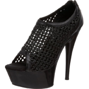 The Highest Heel Women's Amber - 81 - BKDP Platform Sandal - Platforms - $70.87 