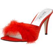 The Highest Heel Women's Maribou Mule - Sandals - $45.70 