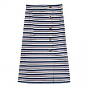 Amy Byer Girls' Big Button Front Column Skirt - Skirts - $22.60 