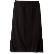 Amy Byer Girls' Big Mid Length Knit Skirt with Side Slits - スカート - $17.23  ~ ¥1,939