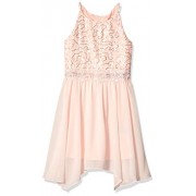 Amy Byer Girls' Big Sequin Lace Bodice Party Dress - Dresses - $29.73  ~ £22.60