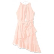 Amy Byer Girls' Big Sleeveless Dress with Asymmetrical Hem - Dresses - $29.74  ~ £22.60