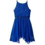 Amy Byer Girls' Big Sleevess Sequin Lace Bodice Party Dress - Dresses - $30.68  ~ £23.32