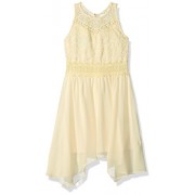 Amy Byer Girls' High-Neck Dress with Hanky Hem - Dresses - $26.60  ~ £20.22