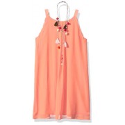 Amy Byer Girls' Sleeveless A-line Dress with Necklace - Dresses - $9.50  ~ £7.22