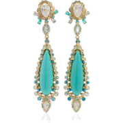 Anabela Chan Turquoise Tigerlilly Earrin - イヤリング - $2.31  ~ ¥259