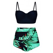 Angerella Women Vintage Polka Dot High Waisted Bathing Suits Bikini - Fato de banho - $59.99  ~ 51.52€