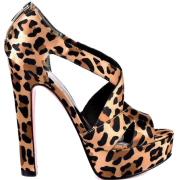 Animal print heels - Klasični čevlji - 