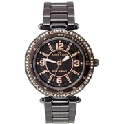 Anne Klein Ceramic Bracelet Brown Dial Women's Watch #9703BMBN - Watches - $175.00 