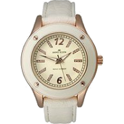 Anne Klein Leather Collection Ivory Dial Women's Watch #9772RGIV - Watches - $65.00 