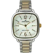 Anne Klein Women's 10-9917MPTT Two-Tone Stainless-Steel Quartz Watch with Mother-Of-Pearl Dial - Watches - $75.00 