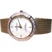 Anne Klein Women's Diamond Goldtone Mesh Bracelet Watch 10-9230MPGB - Watches - $159.00 