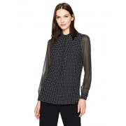 Anne Klein Women's Dot Print Long Sleeve Blouse - Košulje - kratke - $39.99  ~ 254,04kn