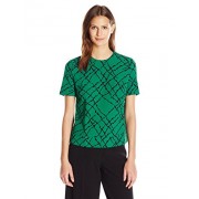 Anne Klein Women's Short Sleeve Button Back Blouse - Košulje - kratke - $27.93  ~ 177,43kn