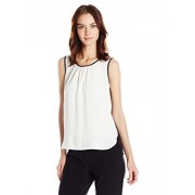 Anne Klein Women's Sleeveless Woven Shell with Pleated Neckline - Košulje - kratke - $19.99  ~ 126,99kn