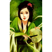 Asian woman - Background - 
