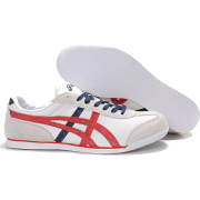 Asics Revolve LE White/Red/Dar - Classic shoes & Pumps - 