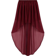 Asymmetric Skirt Skirts - Spudnice - 