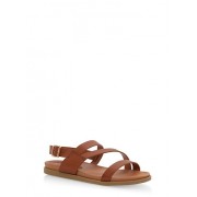 Asymmetrical Strap Sling Back Sandals - Sandalen - $14.99  ~ 12.87€