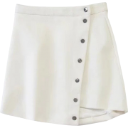 Asymmetrical high-waist hip skirt - Skirts - $25.99 