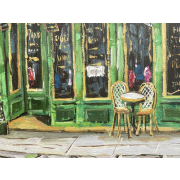 AuBouquet SaintPaul Paris painting 2000s - Illustrations - 