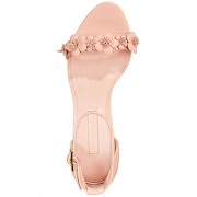 Avec Les Filles Womens Michele Leather Open Toe Special Occasion Ankle Strap Sandals, Pale Peach, 8.5 - Sandals - $36.10 