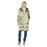 Avec Les Filles Women's Nylon Down Sleeping Bag Style Puffer Coat - Outerwear - $90.13 