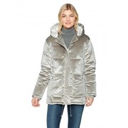 Avec Les Filles Women's Velvet Oversized Down Puffer Coat - Outerwear - $114.54  ~ £87.05