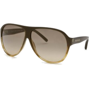 Aviator Sunglasses: Brown-Light Brown/Brown Gradient - Sunglasses - $78.00 