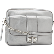 B. MAKOWSKY Harlow Shoulder Bag Pewter - Borse - $198.00  ~ 170.06€