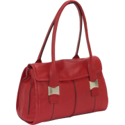 B. Makowsky Eloise Tab Flap Satchel Lipstick - Borse - $268.00  ~ 230.18€