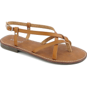 BAMBOO Chestnut Cable Sandal - Sandalias - 