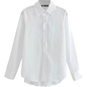 BASIC BUTTON FRONT SHIRT (2 COLORS - Shirts - $26.97 