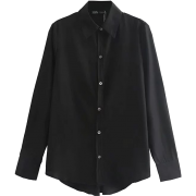 BASIC BUTTON FRONT SHIRT (2 COLORS - Shirts - $26.97  ~ £20.50