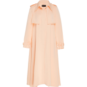 BRANDON MAXWELL pink classic trench coat - Jacket - coats - 