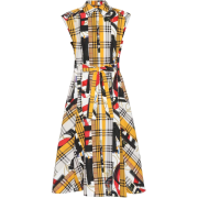 BURBERRY Archive Scarf print cotton dres - Dresses - 