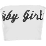 Babygirl printing wild Tube Top - Coletes - $15.99  ~ 13.73€