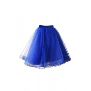 Babyonline Women's Tutu Halloween Tulle Skirt 50s Vintage Ballet Dance Skirts - Spudnice - $12.99  ~ 11.16€