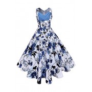 Babyonlinedress Polka Sleeveless Spring Puffy A-Line Spring Dress - Dresses - $25.99 