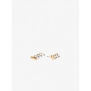 Baguette Stud Earrings - Brincos - $65.00  ~ 55.83€