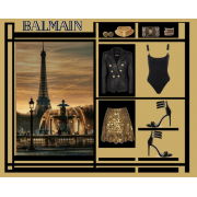 Balmain Gold - My look - 